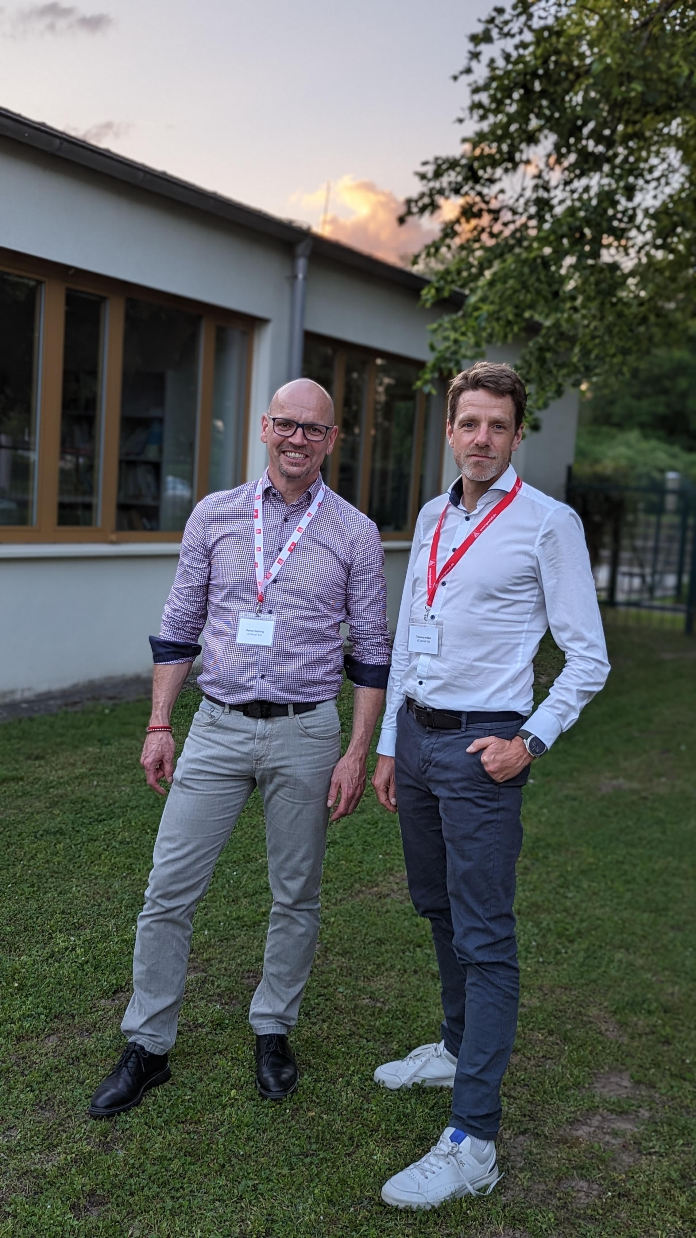 Wiederwahl 2024: Thomas Höhn und Reiner Gehring
