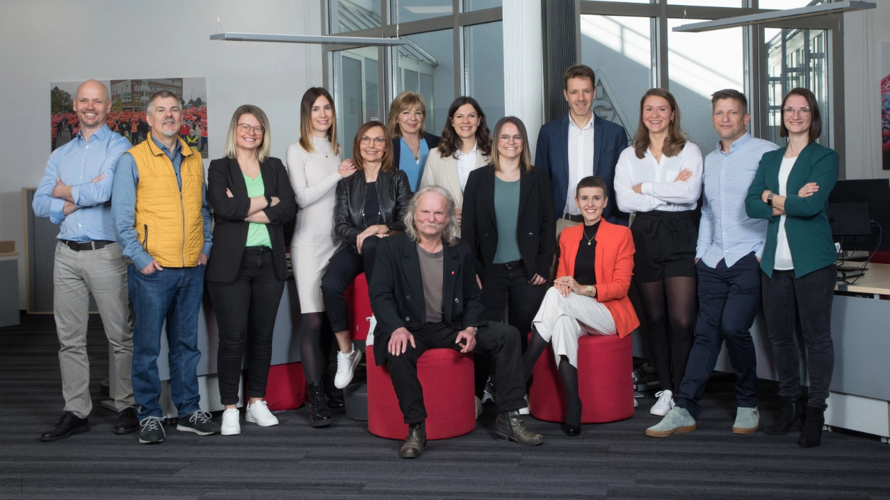 Gruppenfoto Team Schweinfurt