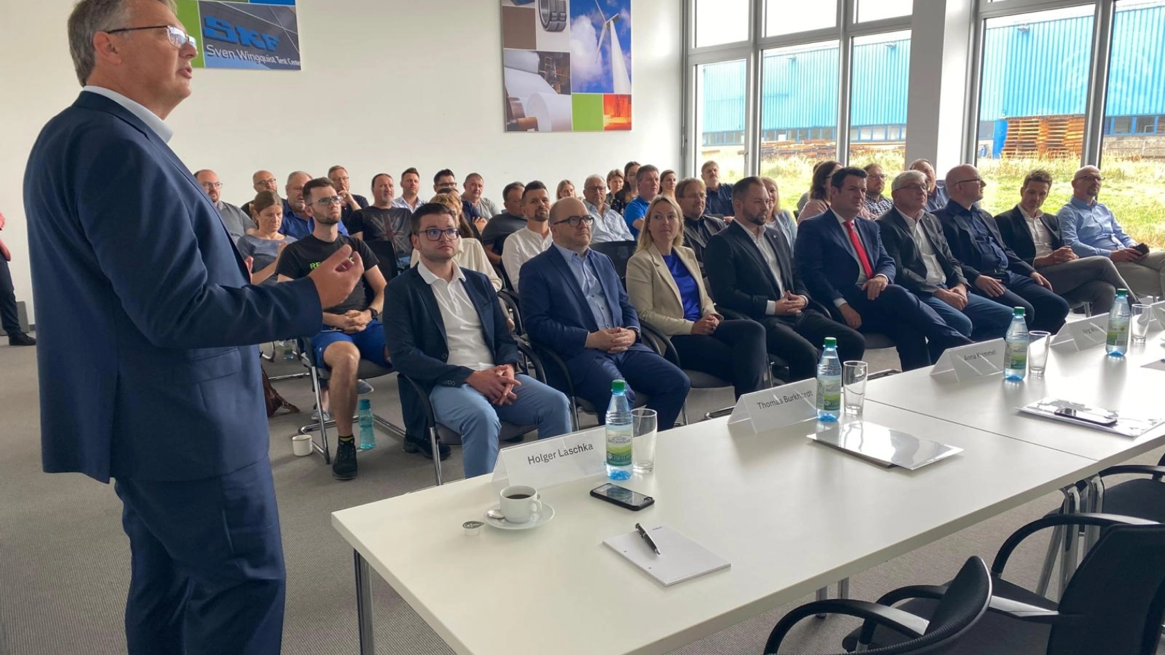 Hubertus Heil bei SKF