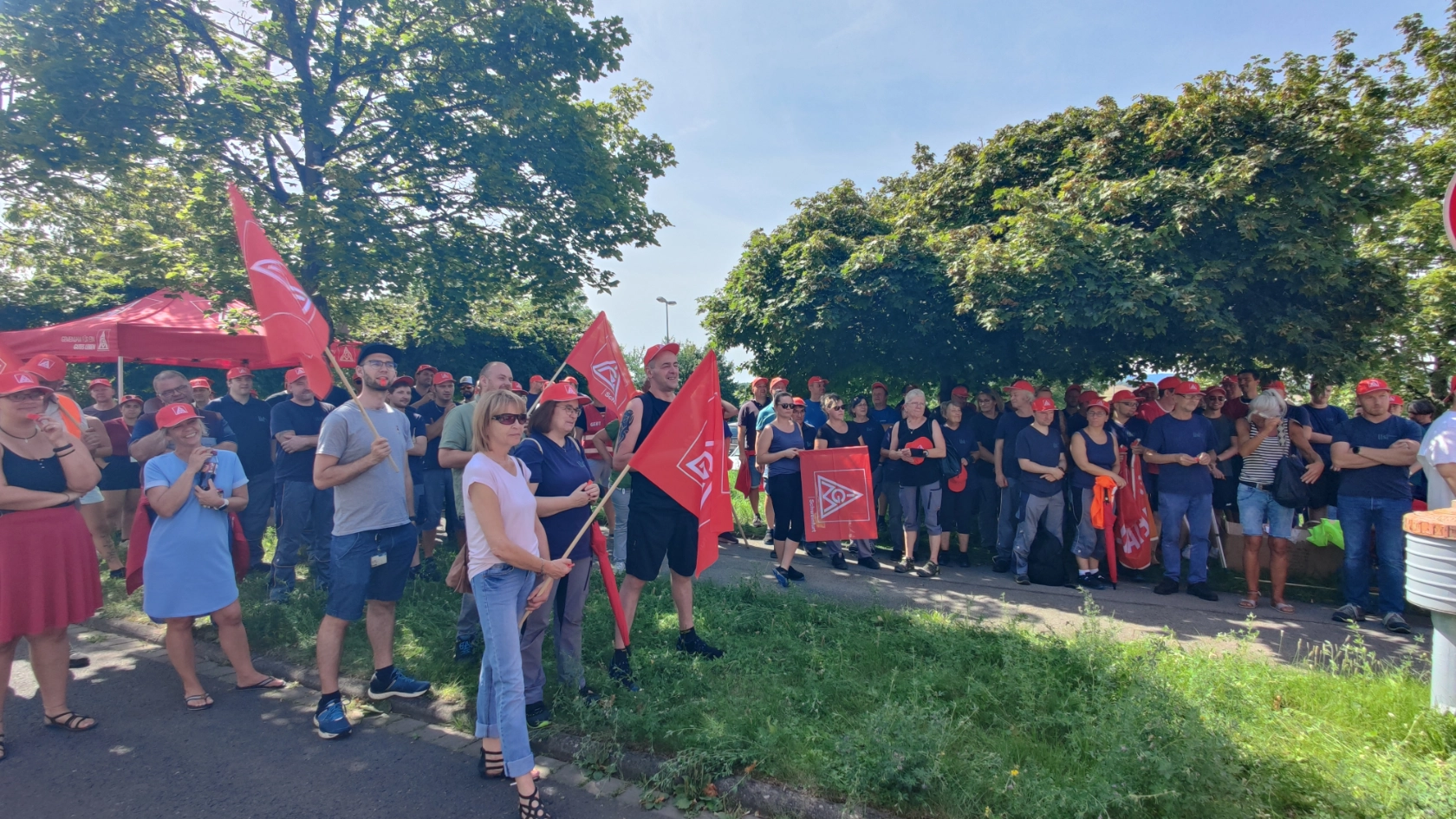Warnstreik Lisi Mellrichstadt