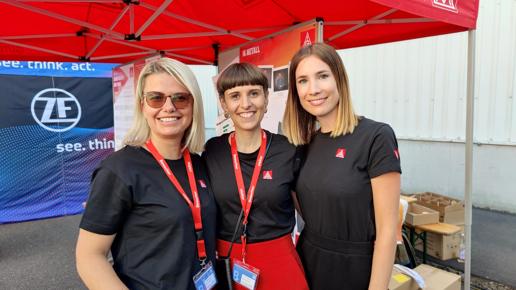 Betriebsversammlung in Form eines Marktes der Möglichkeiten bei ZF Aftermarket