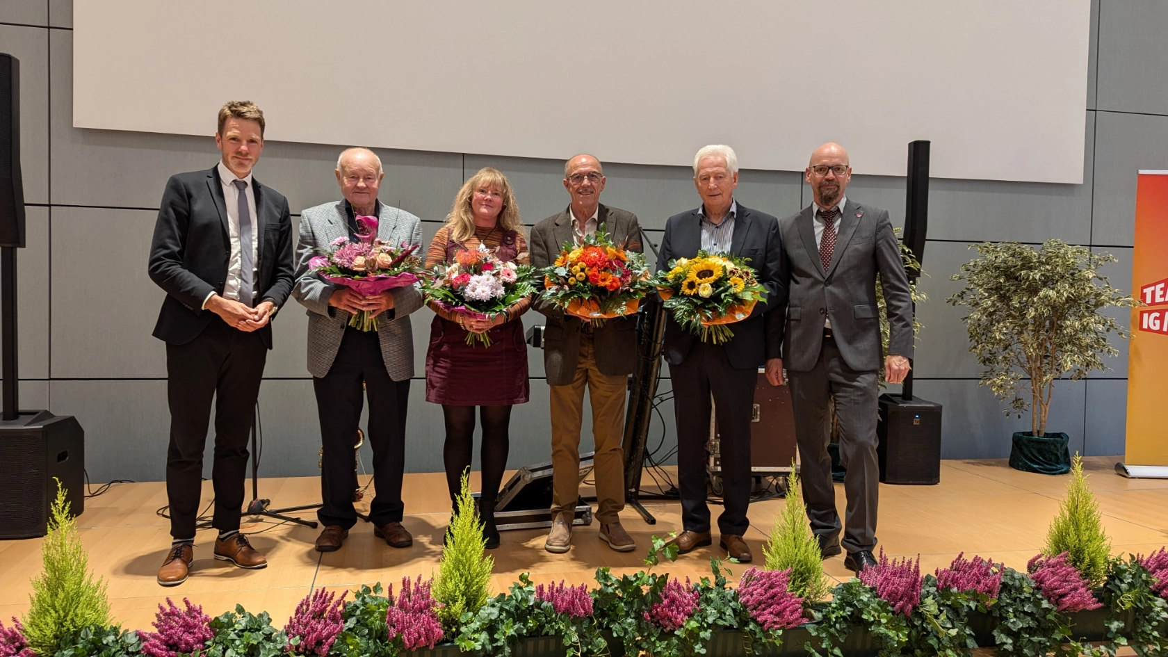 Jubiliare IG Metall Schweinfurt 