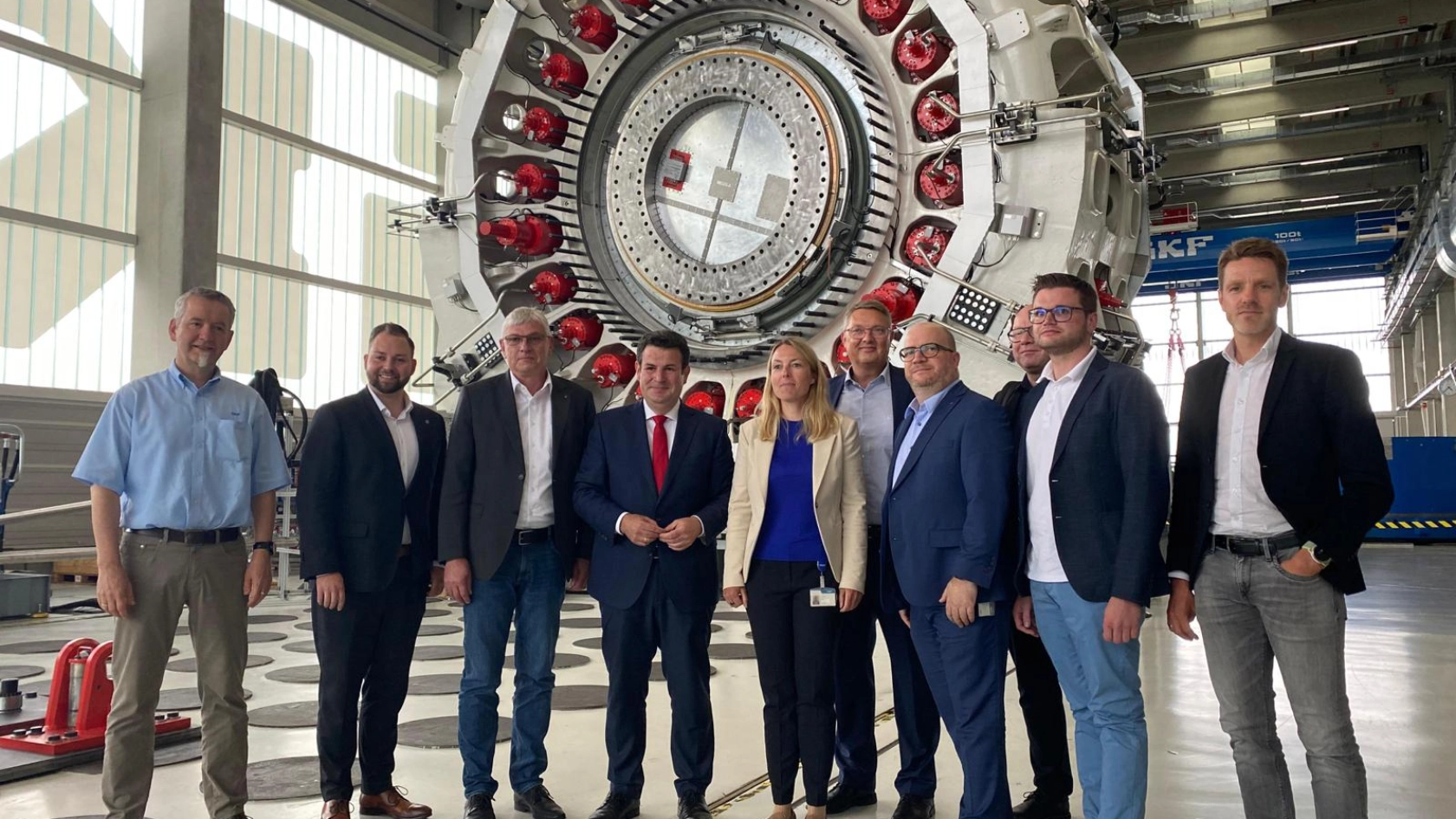 Hubertus Heil bei SKF