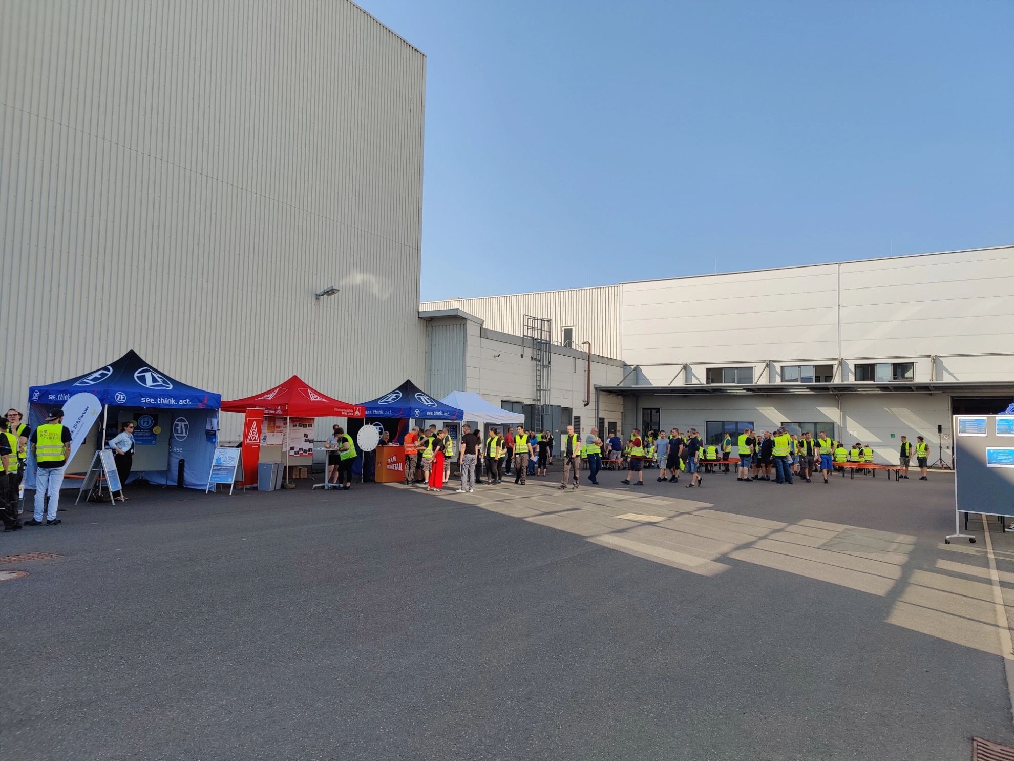 2. Betriebsversammlung bei ZF Aftermarket in Form eines Marktes der Möglichkeiten