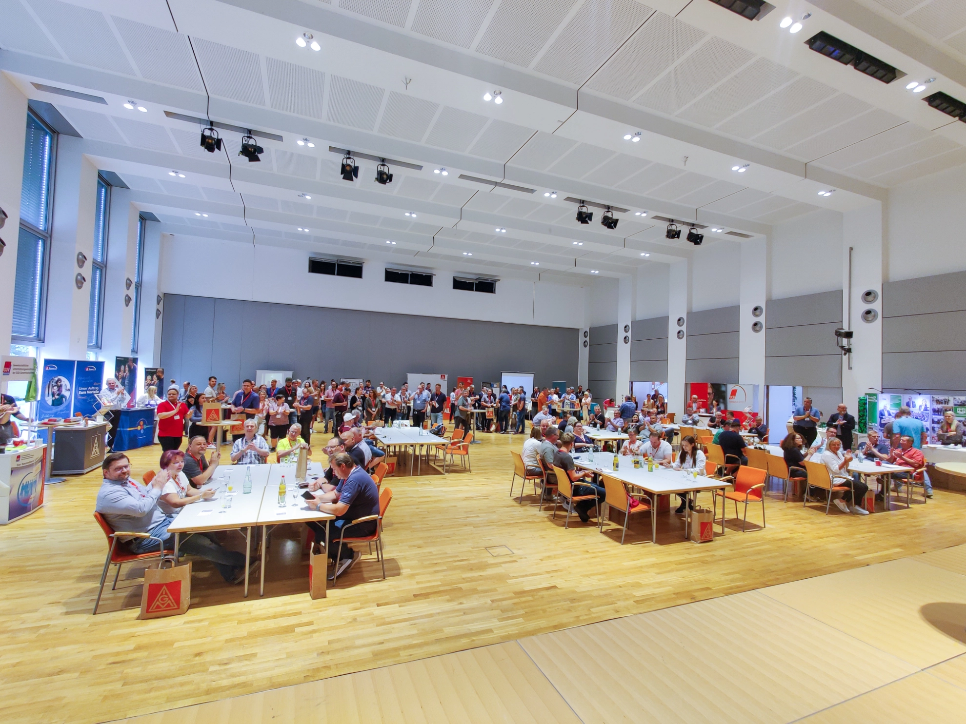 Betriebsräte-Empfang Saalbild