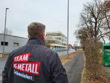 IG Metall Schweinfurt schließt Tarifvertrag mit der Riwald Recycling Franken GmbH