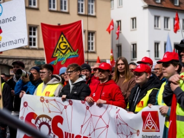 IG Metall Schweinfurt begrüßt Einrichtung eines bayerischen Transformationsfonds