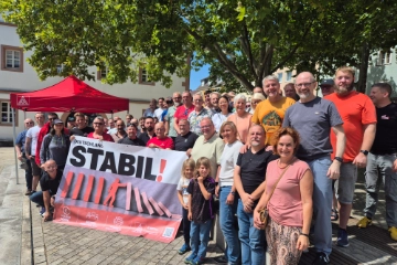 Starke Rente, gute Pflege, sichere Zukunft