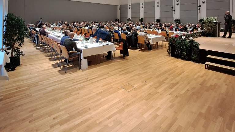 Jubilarehrung im Konferenzzentrum Schweinfurt