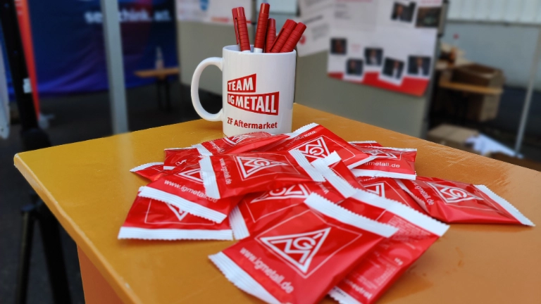 Betriebsversammlung in Form eines Marktes der Möglichkeiten bei ZF Aftermarket