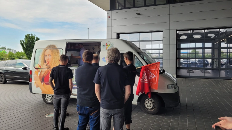 Eisaktion Emil Frey Schweinfurt