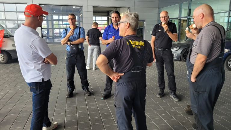 Eisaktion Emil Frey Schweinfurt