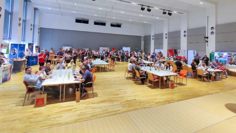 Betriebsräte-Empfang Saalbild