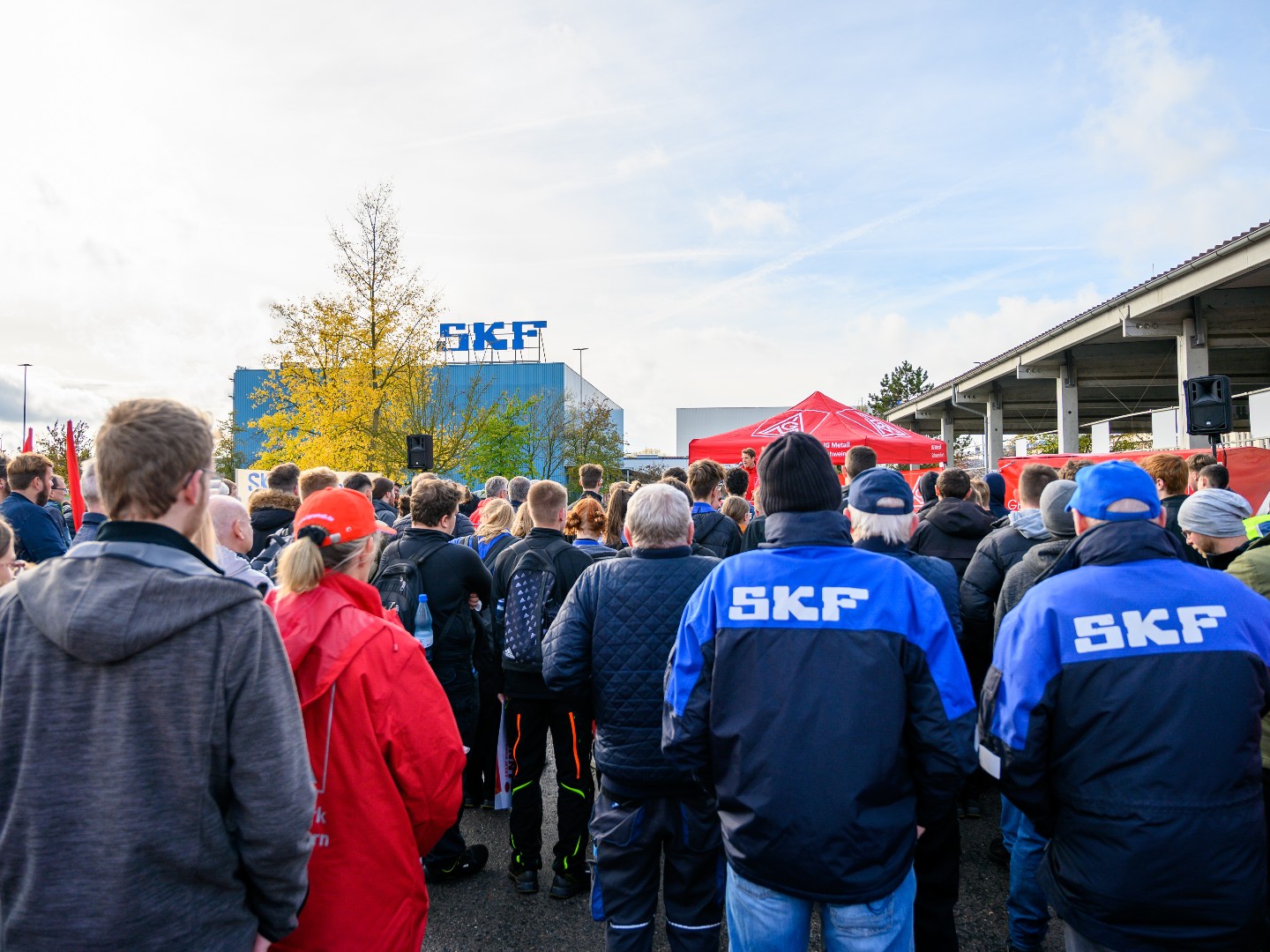 Warnstreik SKF